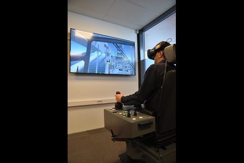 MacGregor: crane training on VR